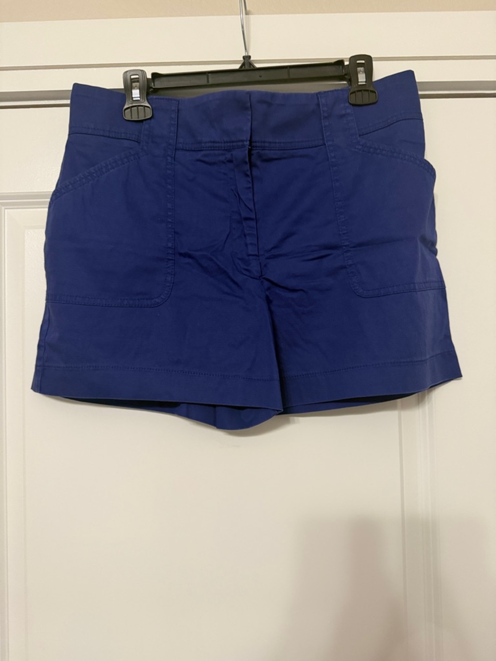 White House Black Market Royal Blue High-Rise Tailored Shorts